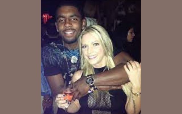 Kyrie Irving with her beautiful Gf Andrea Wilson	
