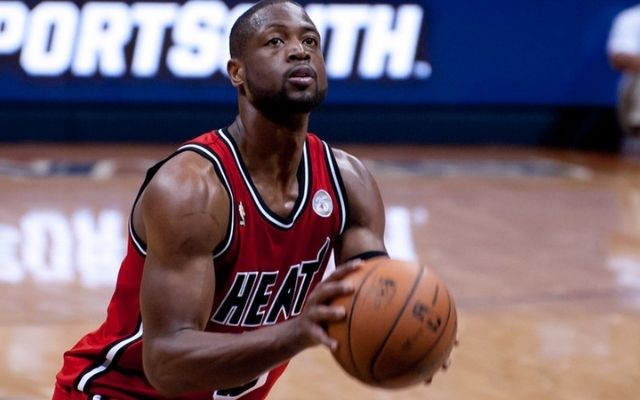 Dwayne wade free-throw