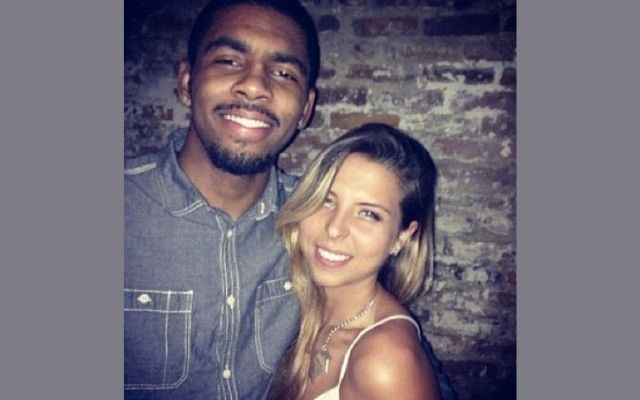 Kyrie Irving and Natalia Garibotto lovely moment