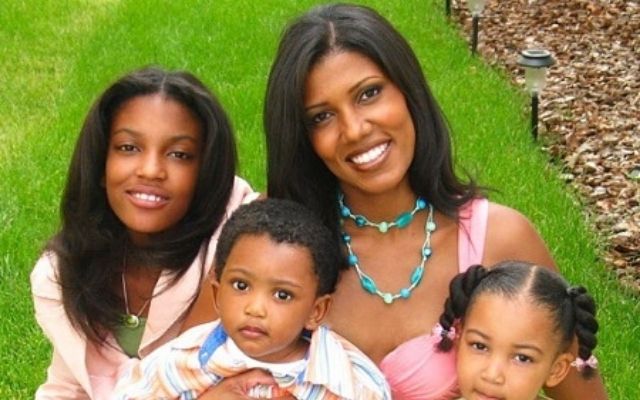 Sonya Roby with children